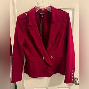White House Black Market red blazer - size 10